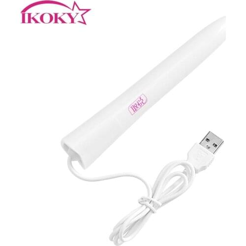 IKOKY Smart Thermostat USB Heating Rod for Masturbators 45 Celsius Sex Toys for Men Heated Bar Stick Anal Vagina Warmer Sex Shop