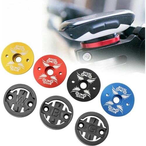 Bike Computer Stem Top Cap Mount Bracket Stopwatch Holder Speedometer Road For MTB Fixed Base Bicycle U7M6