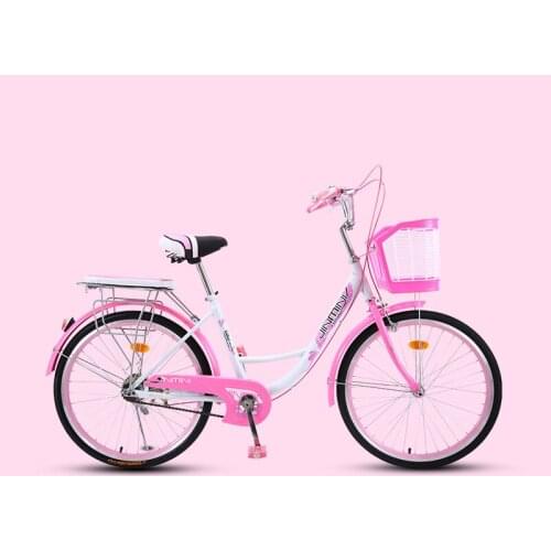 Bicycle Womens Bike 20 Inch Commuter City Retro Ladies Students Grils Leisure Light Car 2019 New Safer