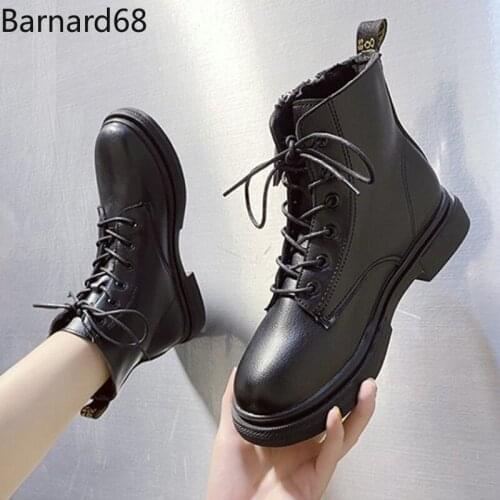 Winter Plus cashmere warm Short boots Women Anti-slip and wear-resistant ankle boots Womens fashion Side zipper Female