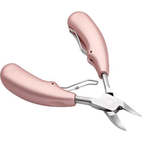 1pc Curved Head Design Toenail Toe Ingrown Nail Cuticle Scissor Chiropody Podiatry Trimmer Foot Care Tool Dead Skin Remover