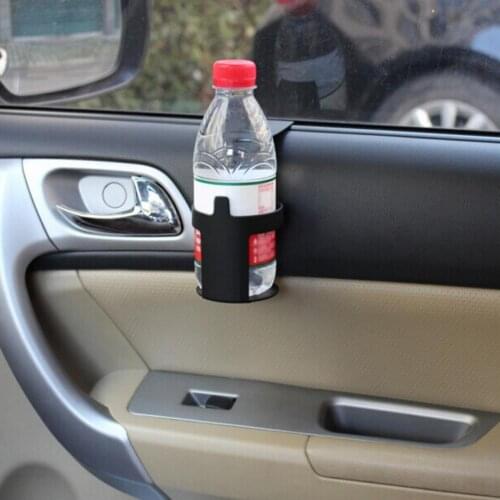 1 Pcs Portable Durable Black Car Cup Holder Window Dash Mount Drink Bottle Holder Stand Container Hook For Car Truck Interior