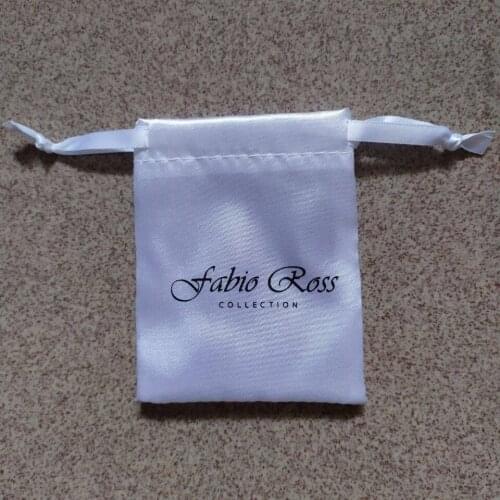 1000pcs high quality drawstring bag satin bags size 8*10cm jewelry bag custom printing gift pouch include shipping by ePacket