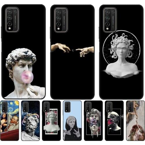 For Honor 10X Lite Case Silicon TPU Soft Back Phone Case Cover For Huawei Honor 10X Lite Bumper 10XLite Protective Fundas Etui