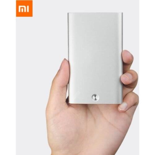 Xiaomi MIIIW card case Creative Mechanical button All aluminum alloy cover Wallet ID Card Box protable for men and women
