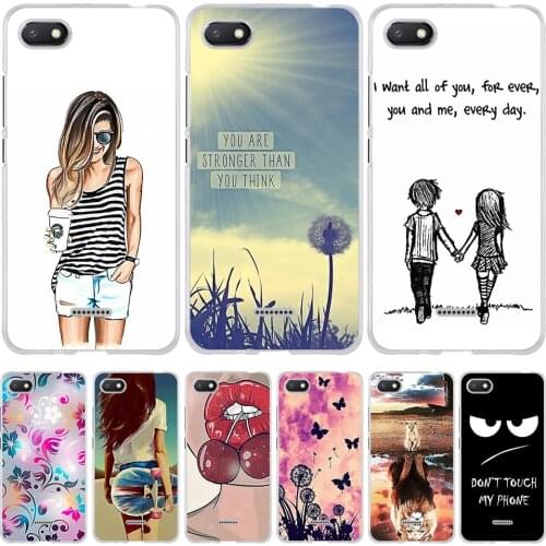 For Redmi 6A 6 A Redmi6a Case Soft TPU Silicone Coque For Xiaomi Redmi 6A Cover Kids Pattern Capa For Redmi 6A Redmi6a Shell