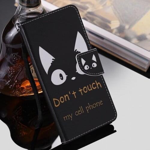 Flip Capa For Cover Samsung Galaxy A20 A30 A50 A51 A8 Plus 2018 S7 Edge S8 S9 S10 S20 Fe Note 20 Ultra Note 10 Phone Wallet O06F