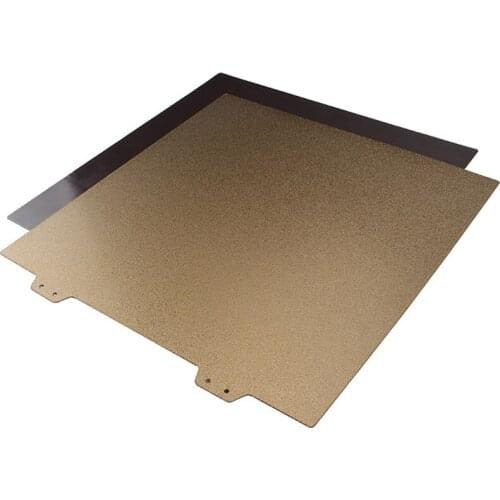 355 X 355 Double sided Textured PEI Spring Steel Sheet Powder Coated PEI Build Plate voron 3D printer for Voron 350 V2