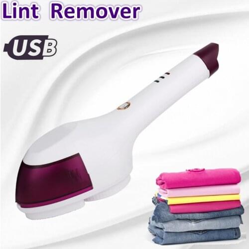 Electric Lint Remover Machine With Clothes USB Rechargeable Fabric Shaver Fuzz Pills for Wool Sweaters Clothing Lint Pellet