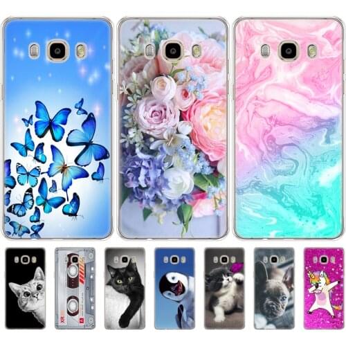 Soft TPU Silicon Case FOR Samsung Galaxy J5 2016 Case J510 J510F Cover FOR Samsung J5 2016 Case shell