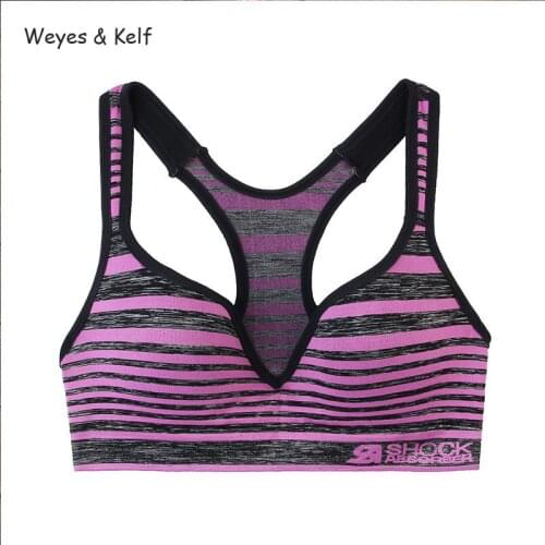 New Running Sports Bra No Stripes Corset Minceur Lady Sports Bra Back Vest Slimming Underwear Women