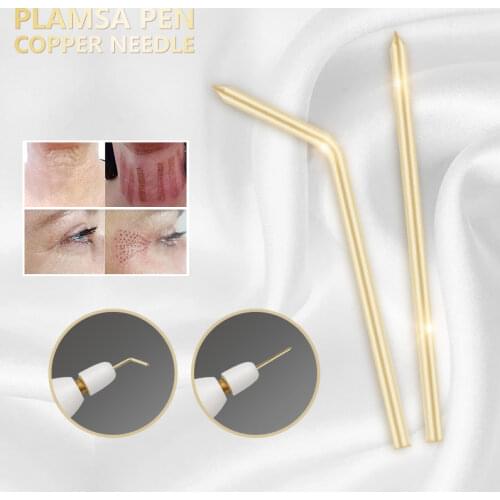 Fibroblast Premium Plaxage Plamere Plasma Pen Needle Straight Bending Copper Plasma Needles