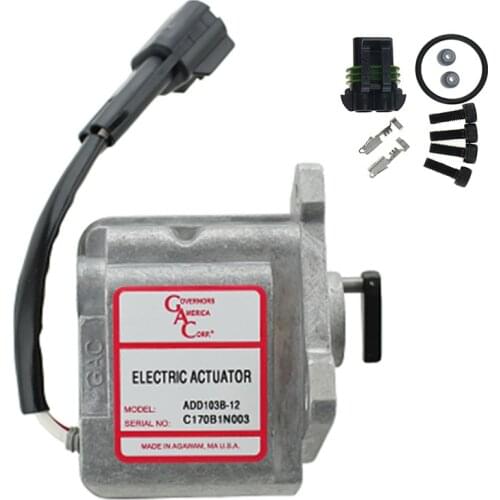 GAC Governors America Corp Actuator ADD103B-12 Series 12 Volt 12V Delphi Packard