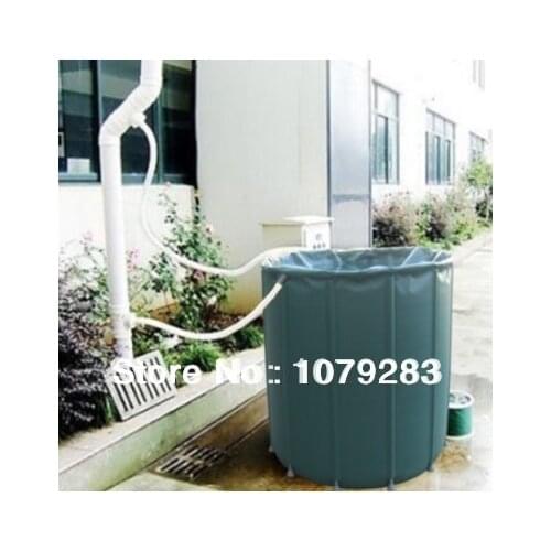 50L( D40*H40cm ) Compressible rain barrel collecting rain water irrigation in garden folding bucket