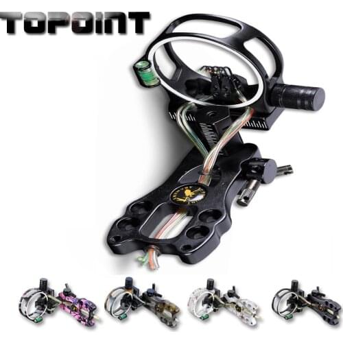 Arrows for Bow Hunting Accessories TP4550 Sight for Bow 5 Pin Micro-Adjust Shooting Target for onions Archery