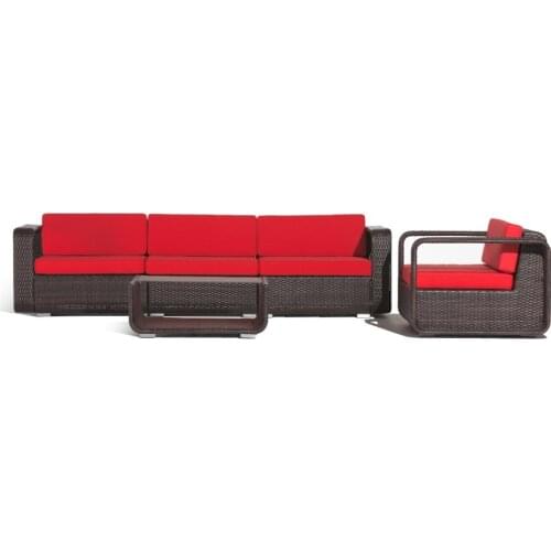 High quality outdoor rattan 5 pcs sofa set