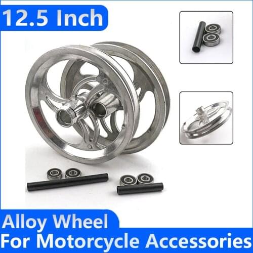 12 1/2 X 2.75 Tyre 12.5 *2.75 Tire 12 inch with Aluminum Wheel Hub for Razor Dirt Bike Rocket 49CC MX350 MX400 Mini Dirtbike Red