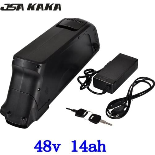 US EU NO tax 48V 750W E-Bike Battery 48V 14AH Electric bike 48V for sanyo cell Lithium Battery With 20A BMS and 2A charger