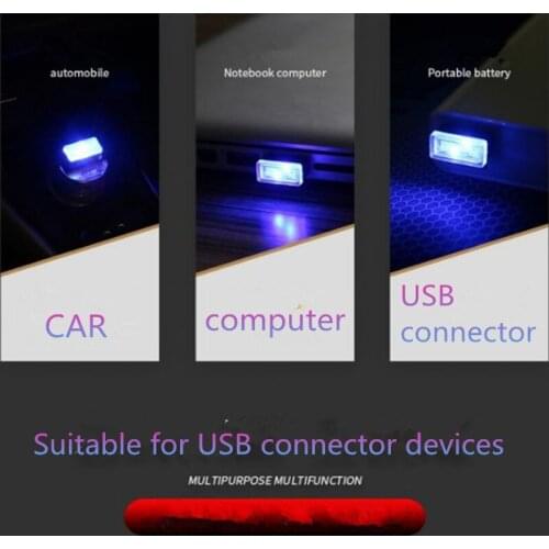 Car USB LED Atmosphere Lamp FOR bmw f10 ford mondeo lexus peugeot 407 opel astra h audi q7 bmw 1 series mitsubishi lancer asx