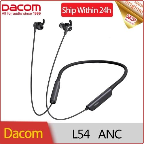 Dacom L54 Bluetooth Headset Bluetooth 5.0 Active Noise Cancelling ANC IPX7 Waterproof Stereo Surround Earphone for Sport&running