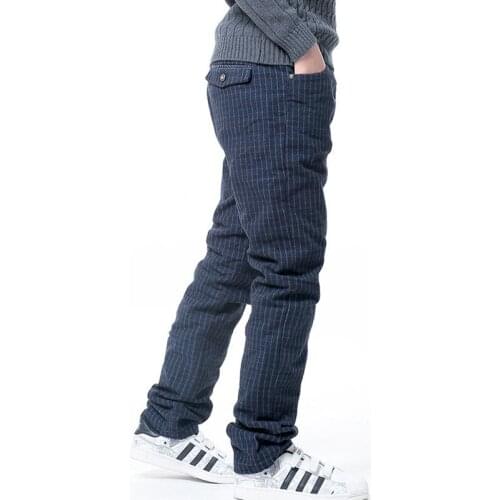 Kids Pants Autumn and Winter Korean Version of The Boy Thickening Casual Trousers In The Big Boy Cotton Plus Velvet Warm Pants