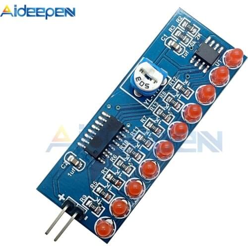 NE555 CD4017 NE555 Driver Water Powered Board Circuit Water Flowing Light LED Electronic Module DIY Kit Running Light Drive