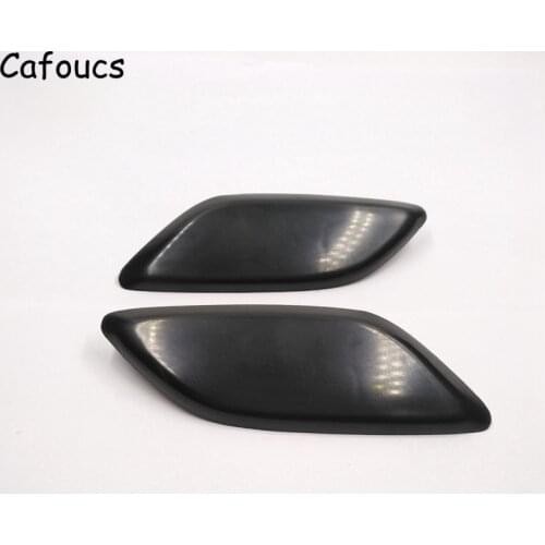 Cafoucs Auto Headlight Washer Spray Nozzle Cover For Mazda 6 M6 2008-2012 Decoration cap GV7D518G1 GV7D518H1