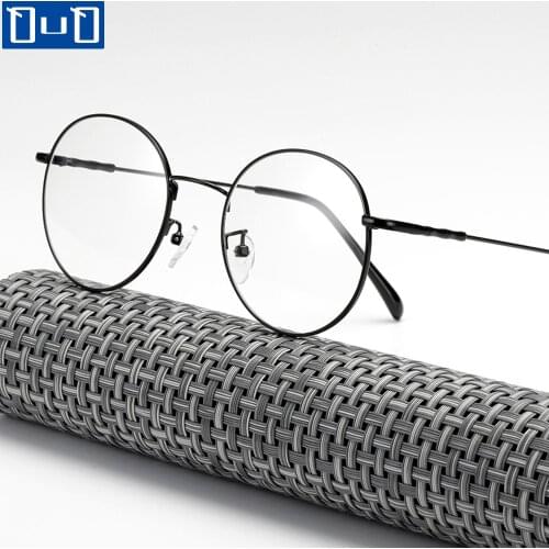 Computer Glasses Anti Blue Ray Glasses Blue Light Blocking Glasses Optical Eye Spectacle UV Blocking Gaming Filter Round Glasses