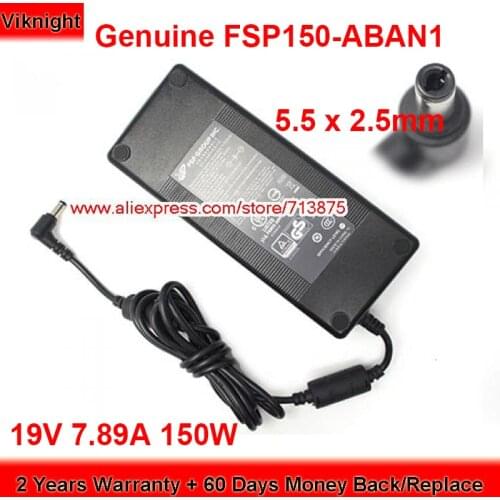 Genuine FSP150-ABAN3 150W Charger 19V 7.89A FSP150-ABAN1 AC Adapter for Asus G73SW G73JH G73JW N552V N552VX Laptop Power Supply