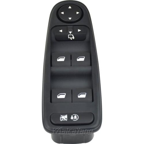 For Citroen C4 4 Picasso 2008-2013 96639383ZD 6554YH 6554.YH For Peugeot Regulator Master Electric Power Window Lifter Switch