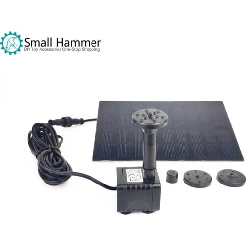 1.8W solar fountain circulating submersible pump 9v miniature DC brushless water pump