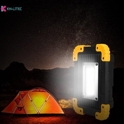 COB Work Lamp LED Portable Lantern Waterproof 4 Mode Emergency Portable Spotlight Flashlight Floodlight for Hunting Camping