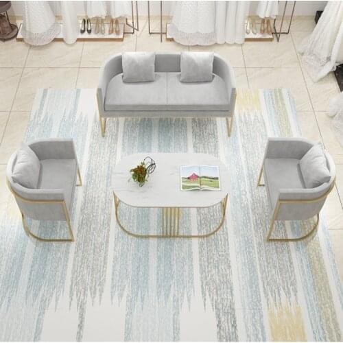 Nordic wedding dress shop sofa beauty salon simple modern clothing shop reception and discussion small sofa net red shop