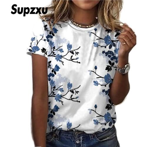Supzxu Women's Loose T-Shirts