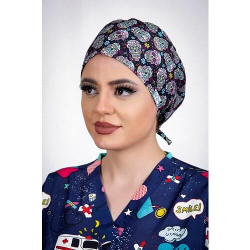 Women and for men Scrub Caps Hospital Medical nurse HatDentist cap surgical nursing uniform scrubs lab pharmacy hats