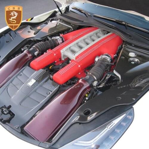 Ferrari F12 ENGINE NACELLE High quality Dry Carbon Fiber engine compartment trims replace parts for F12 Berlinetta 2013 2014