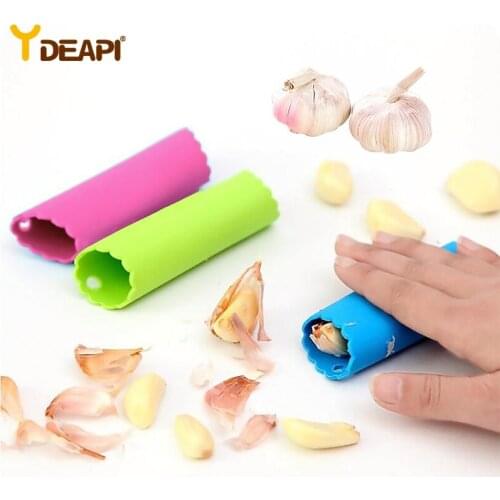 YDEAPI food grade Silicone Garlic Peeler Multi Color Garlic Peeling Machine Rub Kitchen Accessories Cooking Tools