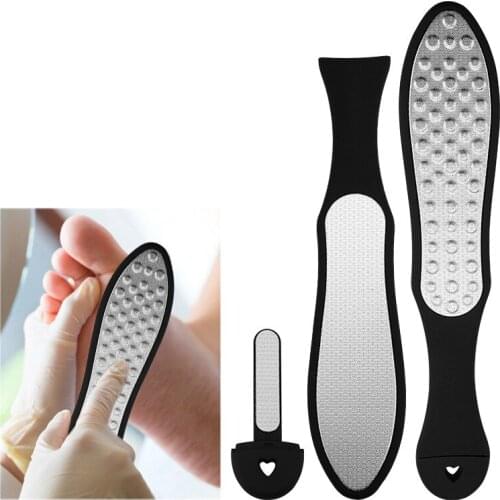 1PCS Black Foot Rasp File Hard Dead Skin Callus Remover Professional Pedicure File Tools Grinding Feet Skin Care