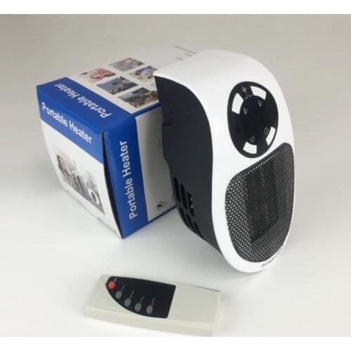 110-220V Wall-Outlet Mini Electric Air Heater Powerful Warm Blower Fast Heater Fan Stove Radiator Room Warmer For Home Office