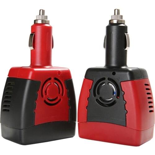 150W Power Inverter DC 12V to 220V 110V AC Portable Car Inverter with USB2.1 Charging Ports Adapter Converter Modified Sine Wave