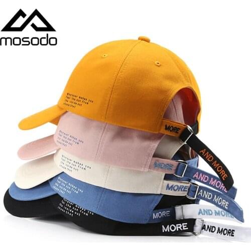 Mosodo Baseball Cap Soft Top Long Tail Decorative Sports Hat Outdoor Women Sun Hat Men Duck Tongue Hat Lovers Simple Sun Hat