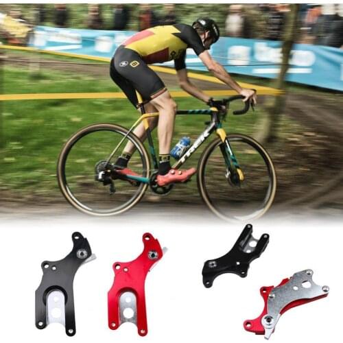 Disc Brake Converter High Strength Modification Stainless Steel Adjustable Disc Adapter for MTB Road Bike Disc Brake Adapter