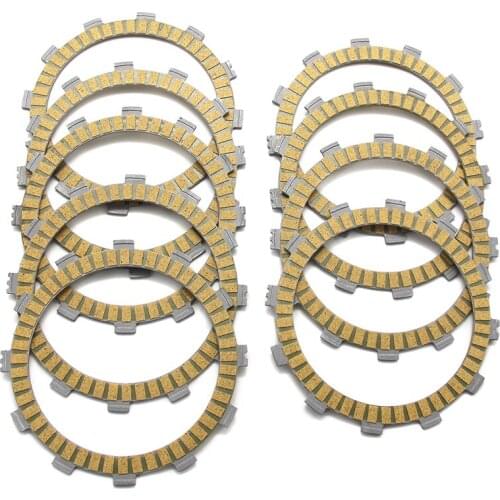 Motorcycle Steel Plate Disc Clutch Friction Plates For Yamaha FZ1 Naked 2D11 2006-2009 Fazer 3C3 Non ABS 5D0 Half Fairing N/NA