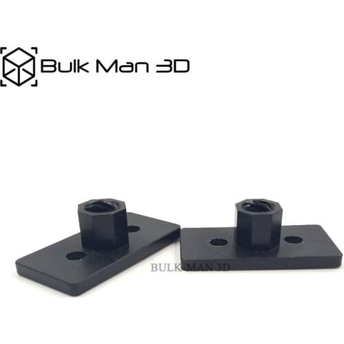 3D Printer POM ACME Nut Plate for 8mm Metric Acme Lead Screw 8mm Thread Rod Trapezoidal Metric Acme Tap Tr8 - 50pcs