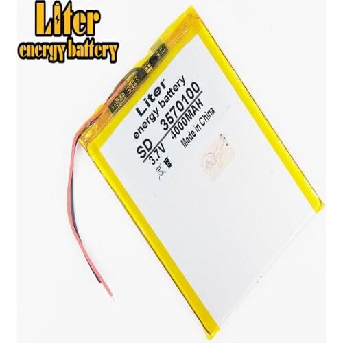 Best battery brand 3.7V Li-ion battery for tablet pc,mp4 cell phone,speaker;Q8,Q88 3.7V,4000mAH,[3570100] PLIB (polymer lithium