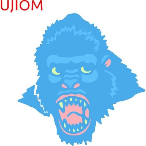 UJIOM Wall Sticker Gorilla Tattoo Wall Stickers Home Decoration Fashion Waterproof Wallpaper Cupboard Sticker Room Decor Decals