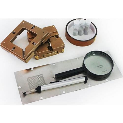 BGA Reballing tin soldering balls 80/90MM universal reballing jig 4pcs PS4 90MM stencils Vacuum pen FFQ-939