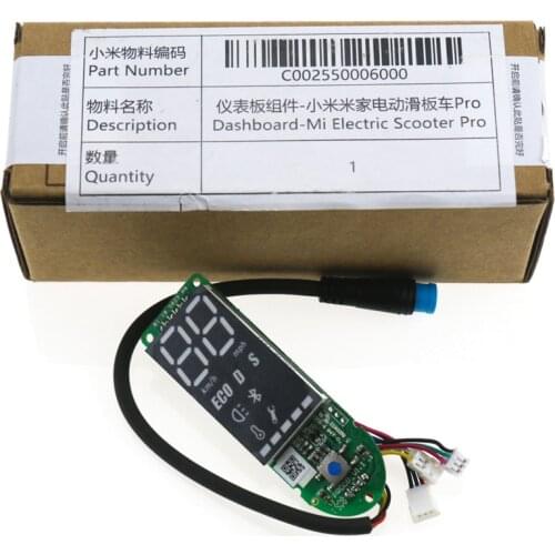 For Xiaomi M365 Pro Electric Scooter Dashboard for XIAOMI MIJIA M365 Pro Scooter BT Circuit Board Original With Display Cover