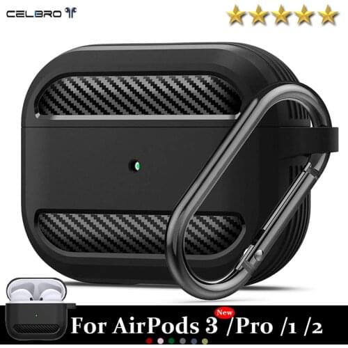 Armor Case For Apple AirPods Pro Cover Protective Earphone Cases For AirPod Pro 2 1 Covers Accessories With Keychain For Air Pod