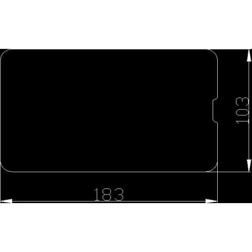 Tempered Glass Screen Protector for Bravis NB751 3G/ NB752 3G/NB74 3G/NB75 3G7 inch tablet